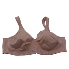 Playtex 18 Hour Smoothing Wireless Bra with Cool Comfort Tan Size 44C 4049
