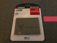 Kingston A400 240GB 2.5" SATA III Internal SSD (SA400S37/240G) - Sealed