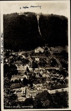 Ak Bad Wildbad im Schwarzwald, Luftaufnahme v...