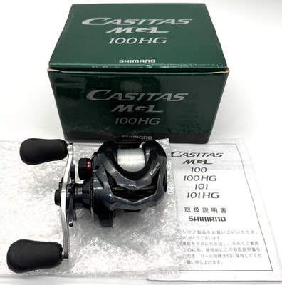 Shimano 16 CASITAS MGL 100HG Right Handed Bait Casting Reel with