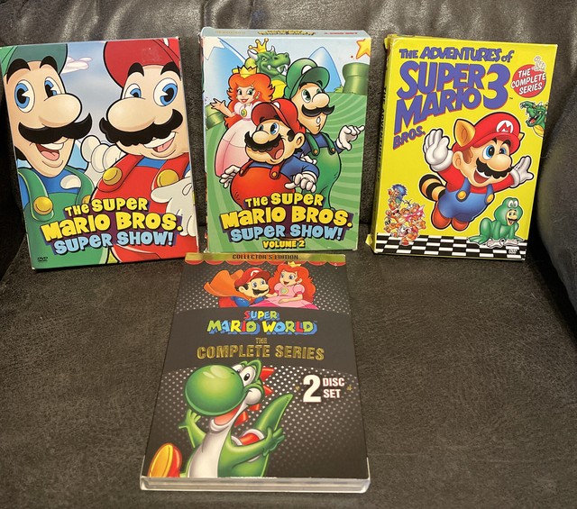 Super Mario Brothers Super Show Vol. 2 (DVD, 2006, 4Disc Set) for
