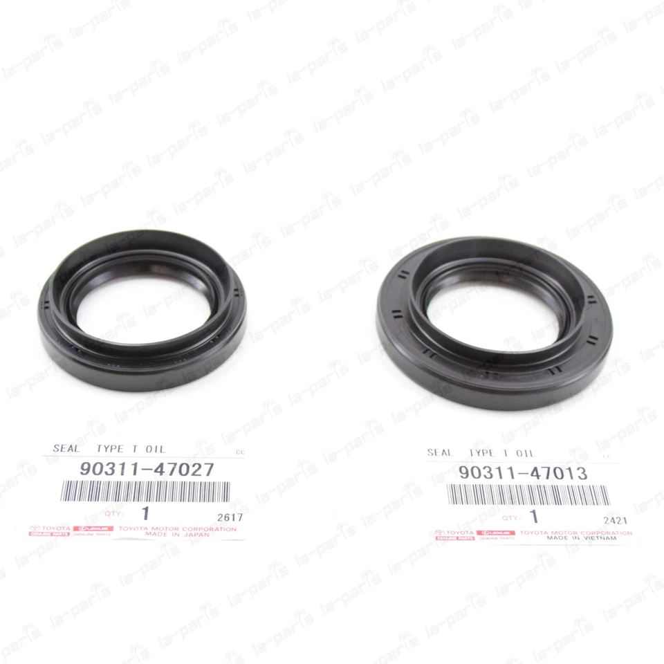 GENUINE TOYOTA 4RUNNER LEXUS LX570 FRONT DRIVE AXLE SHAFT OIL SEAL SET LH & RH - Image 2 of 4