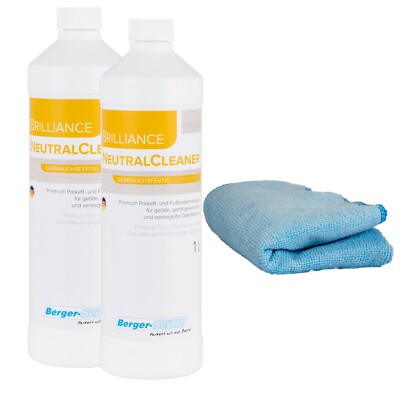 2x1 Liter Berger-Seidle Brilliance NeutralCleaner Reinigungsmittel für Holzböden