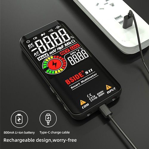 S10 / S11 9999 Stück Smart Digital Multimeter AC DC NCV Tester Messgerät - Bild 7 von 18
