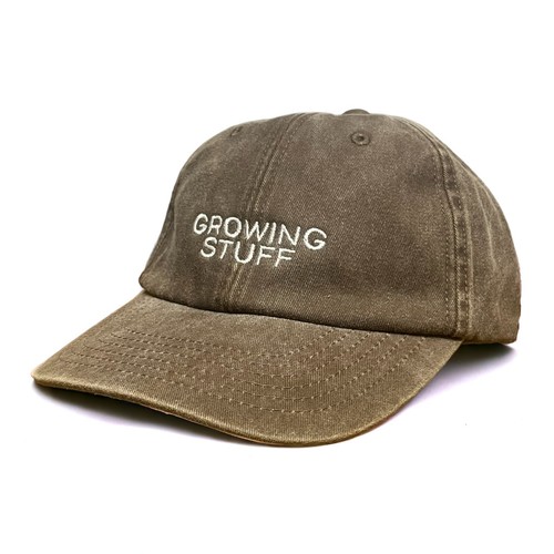 Growing Stuff Washed Embroidered Dad Baseball Cap || Dadcap Pflanzen Gartenarbeit - Bild 9 von 16