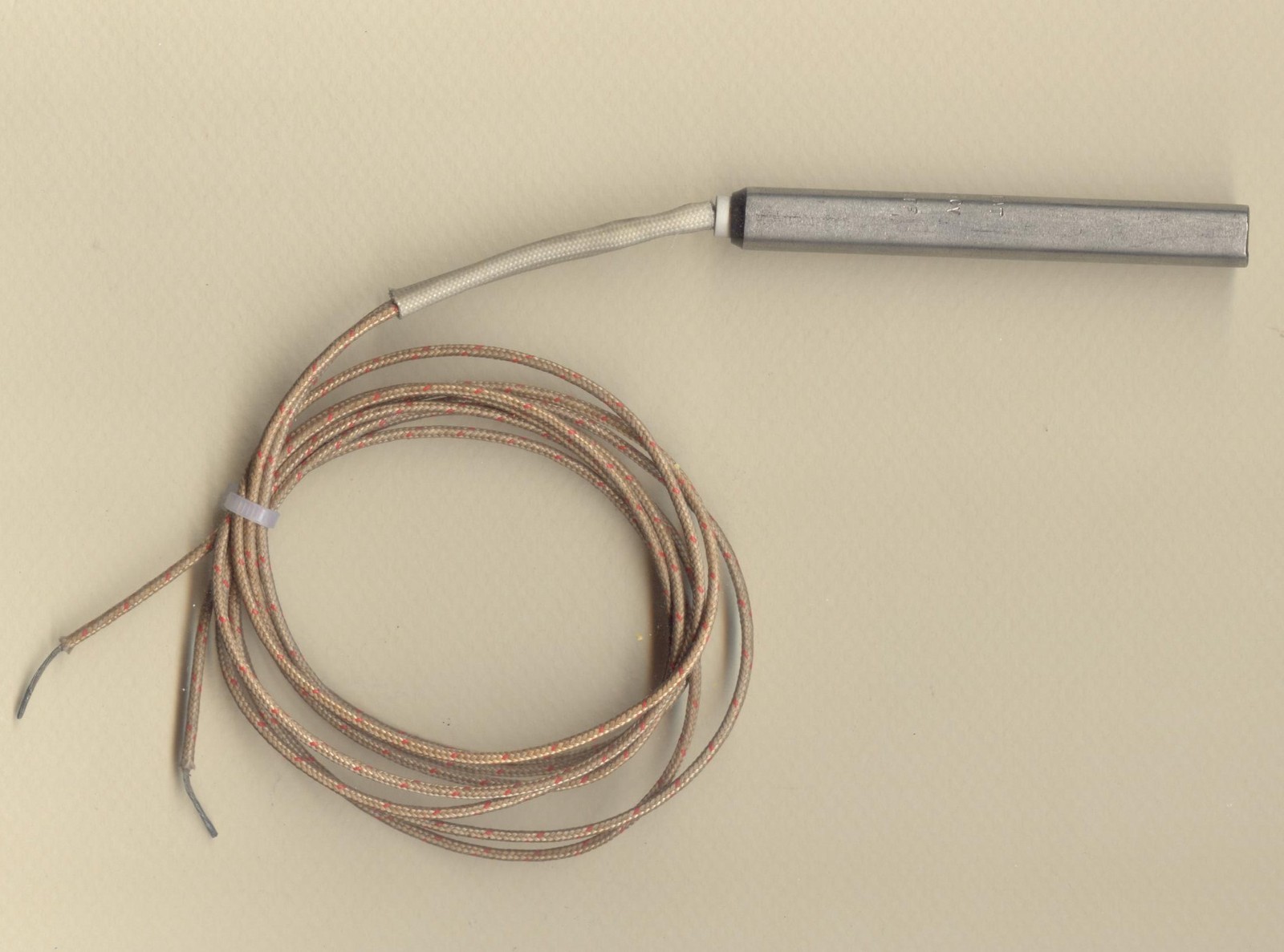 FAST HEAT Cartridge Heater 3/8" Dia X 3" Long 310W 240V 36" Fiberglass Lead