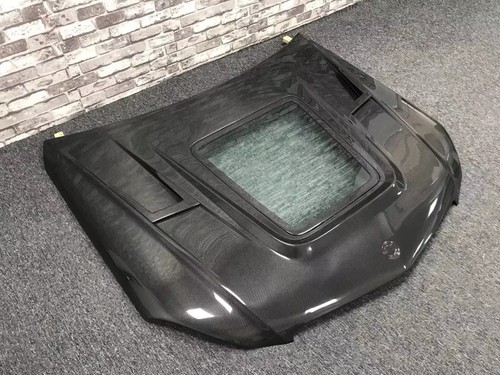 Carbon Motorhaube Haube Engine Bonnet Hood Für Mercedes Benz W204 C63 2012-2014 - Picture 8 of 12