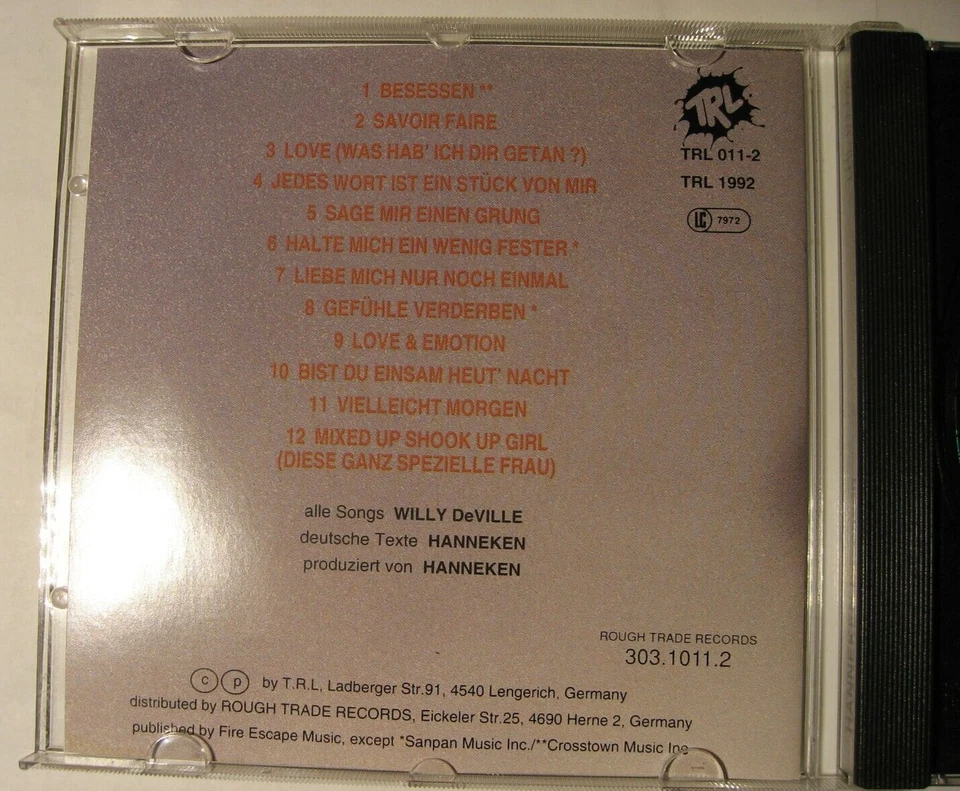 Hanneken, besessen, Rough Trade Records, CD - Bild 2 von 4