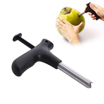 Kokosnuss-Öffner-Werkzeug Coco Water Punch Tap Drill Straw Open Hole Cut Geschen