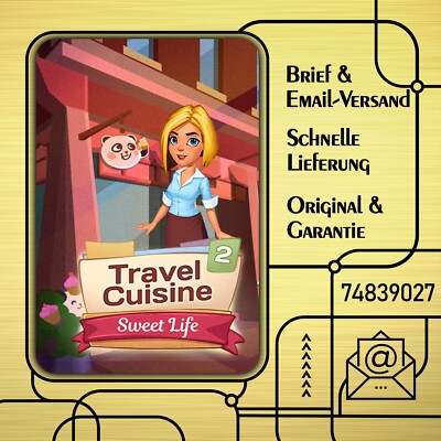 Travel Cuisine 2 - Sweet Life - PC / Windows - Blitzversand