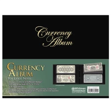 Whitman Currency Album For Large Size Bank Notes - Paper Money Collectors