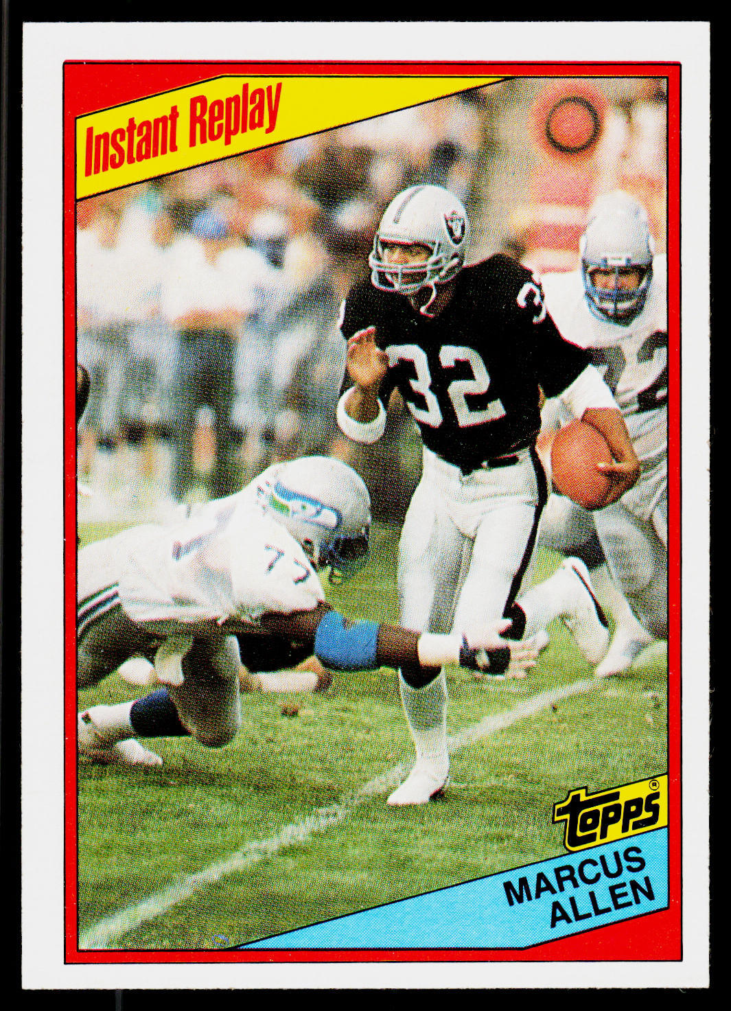 Marcus Allen, 1984 Topps, #99, Los Angeles Raiders
