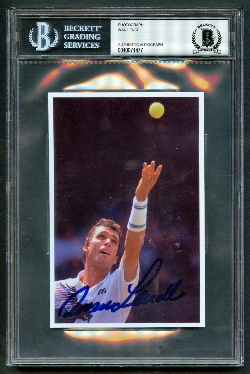 1979 # 83-07 Ivan lendl Rookie Tennis trading Card Sportscaster