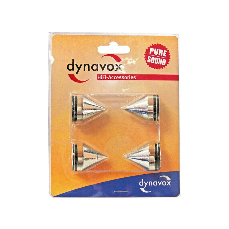 DYNAVOX SUB-WATT-ABSORBER SPIKES CHROM 1 SET - Bild 3 von 4