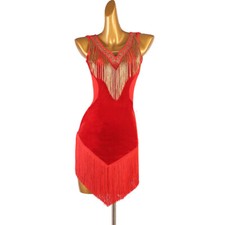 Latin Ballroom Competitio n Dance Dress Modern Waltz Tango Standard Dress F778