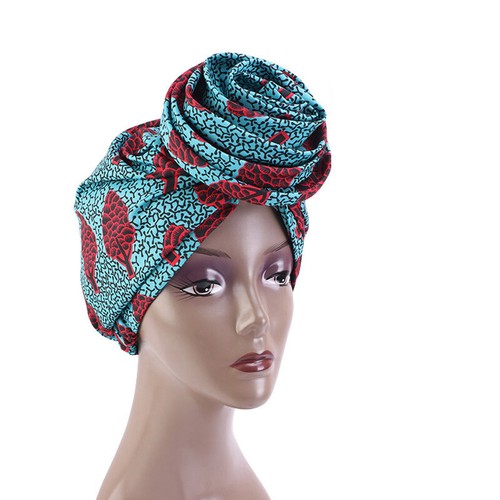 Große Blume Turban afrikanische Haube muslimische Frauen Hijab Mütze Kappe Mützen Haarausfall - Bild 24 von 28