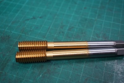 Lot of 2 New ESO 1/2-13 UNC 2B HSS-Co8 Roll Thread Forming Bottoming Tap