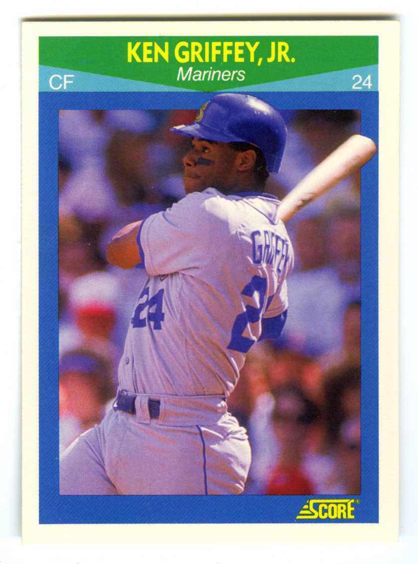 KEN GRIFFEY JR.~1990 SCORE RISING STARS~PACK-FRESH 2ND YEAR