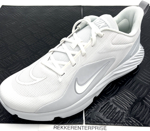 Nike Alpha Huarache 8 Pro Turf Lacrosse White Platinum CZ6559-110 Men's Sz: 9.5 - Picture 10 of 10
