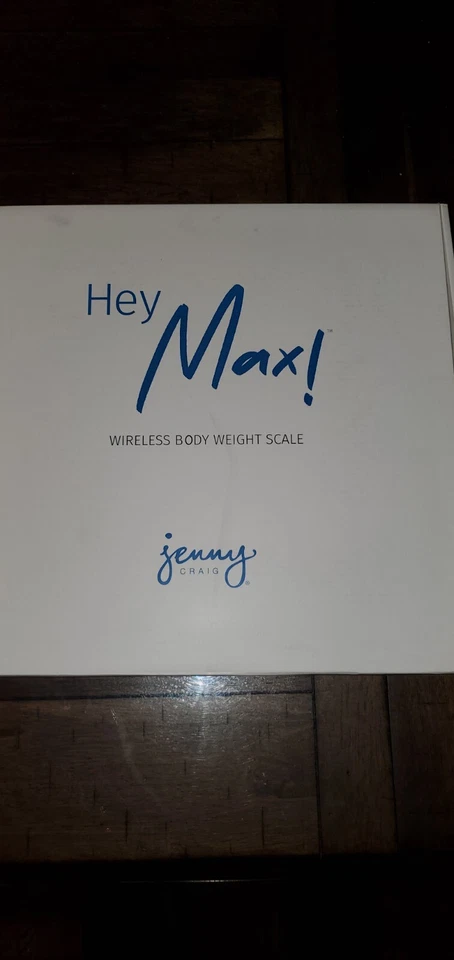 Jenny Craig Hey Max! Wireless Body Weight Scale. - Image 2 of 3