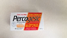 Percogesic Fast Acting Extra Strength Pain Relief Coated Caplets 40 Each 10 Pack