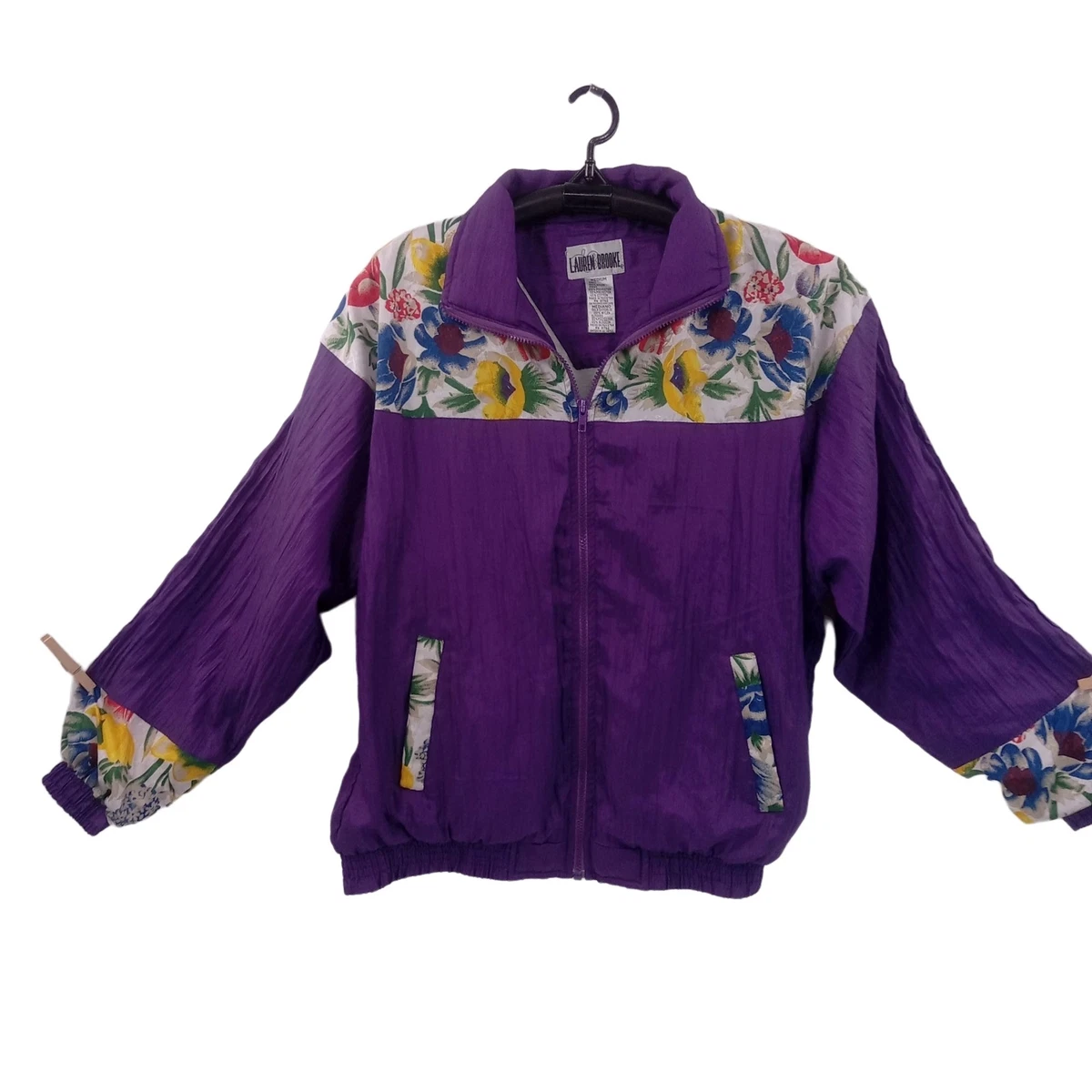 Purple track deals jacket