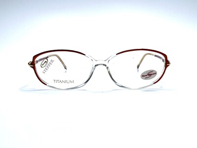 Steppers Non-prescription Titanium Women\'s Eyeglasses in Gold Stepper Titanium 9701 Eclectic Eyeglasses | FREE Shipping  main image 2
