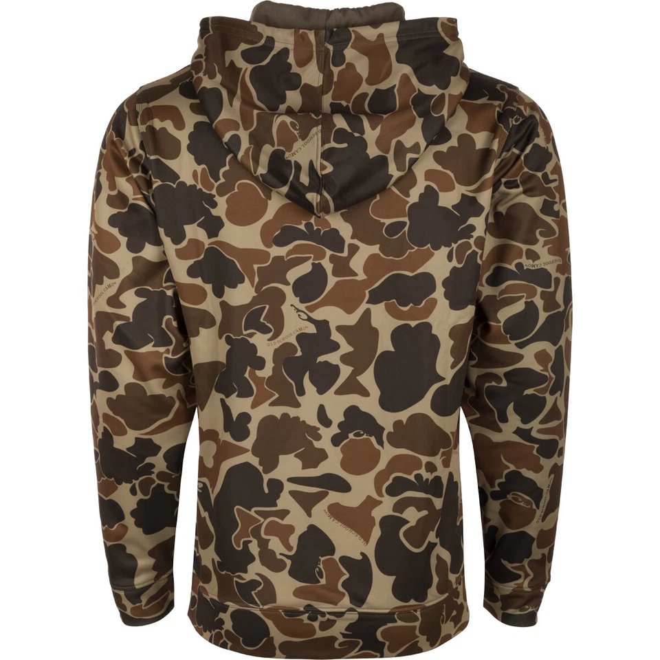Drake Waterfowl Men's MST Performance Camo Hoodie - Image 2 of 2