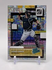 2022 Donruss Henry Davis Rated Prospect Vector Parallel Pittsburgh Pirates RP-3