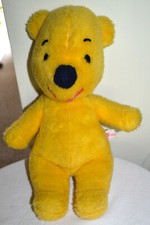 VINTAGE DISNEY SEARS GUND WINNIE THE POOH 16" BEAR, STUFFED PLUSH TOY, FREE SHIP