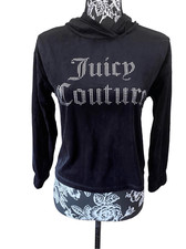 Nwt Juicy Couture Velour Pullover Hooded Sweatshirt