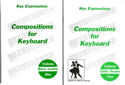 BARRY LENTON & EDDIE SWANN ''Kompositionen für Keyboard'' ZWEI Notenbücher [NEU]