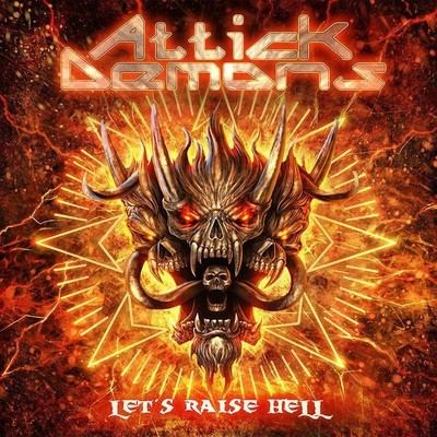 ATTICK DEMONS- Let´s Raise Hell CD ovp/sealed IRON MAIDEN sound from portugal