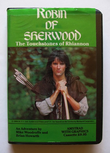 game amstrad game amstrad ROBIN OF SHERWOOD game THE TOUCHSTONES OF RHIANNON - Picture 2 of 11