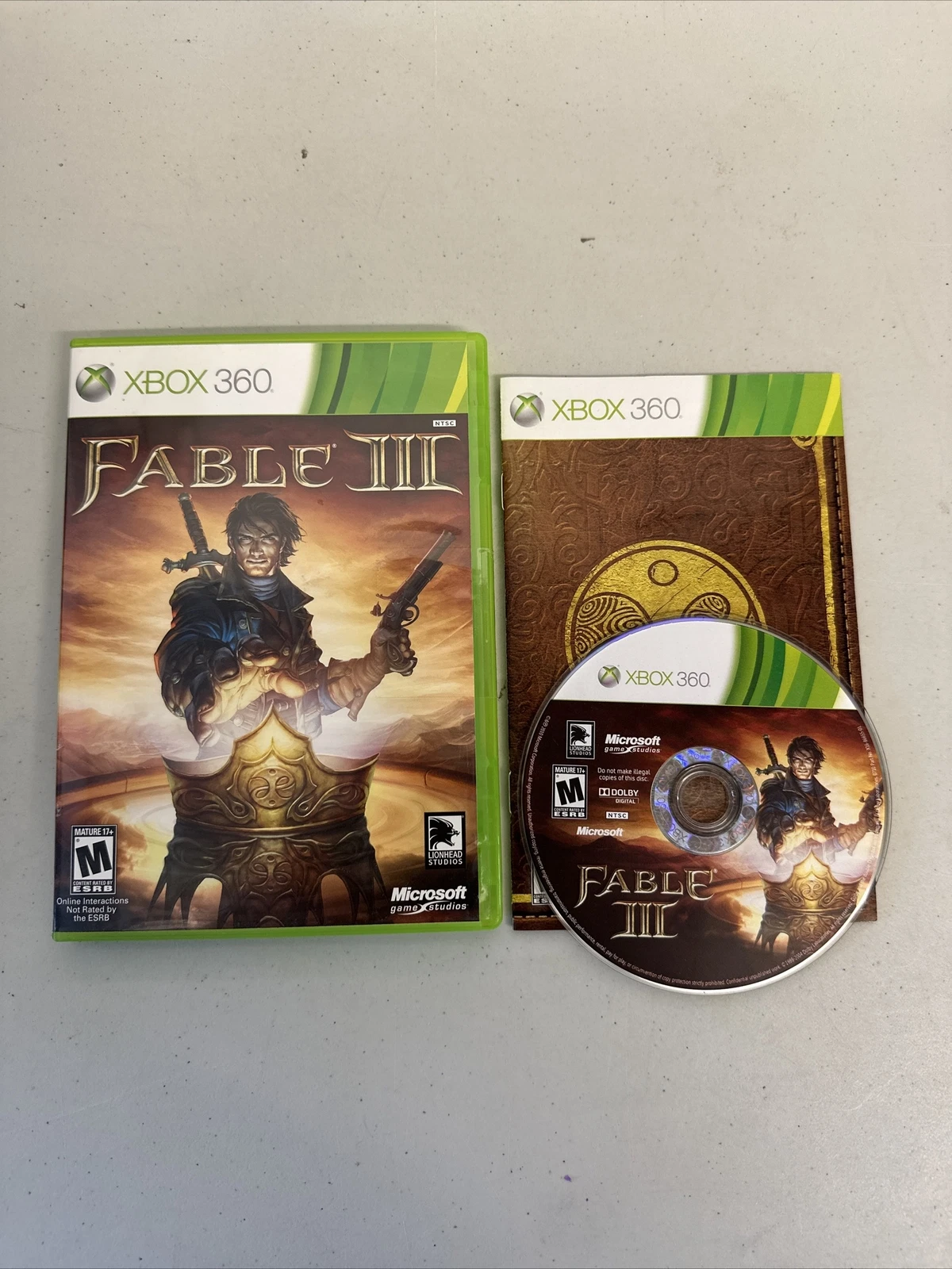 Fable III Fable 3 (Xbox 360, 2010) Complete w/ Manual - Tested Working