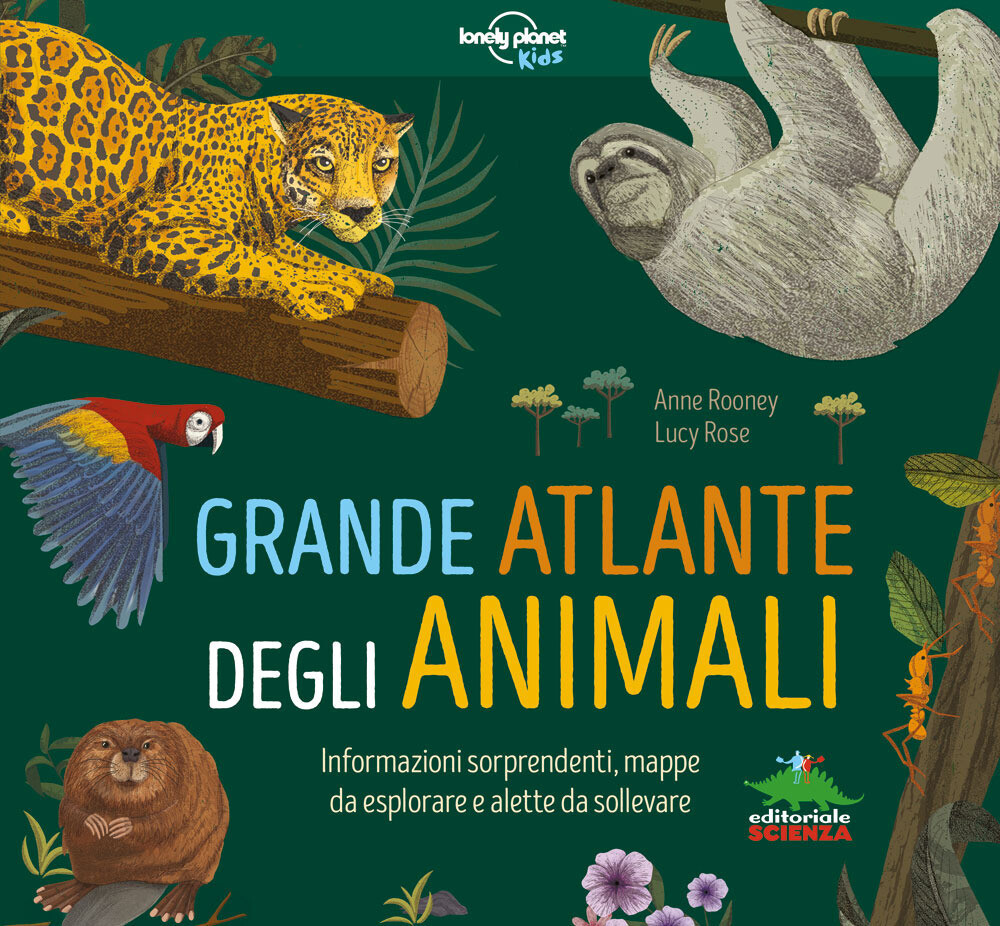 Libri Anne Rooney - Grande Atlante Degli Animali. Informazioni Sorprendenti, Map