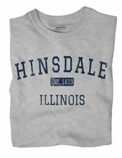 Hinsdale Illinois IL T-Shirt EST