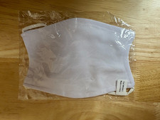 614 White Sublimation Face Masks Longer Style Blank Reusable Bulk Lot 28