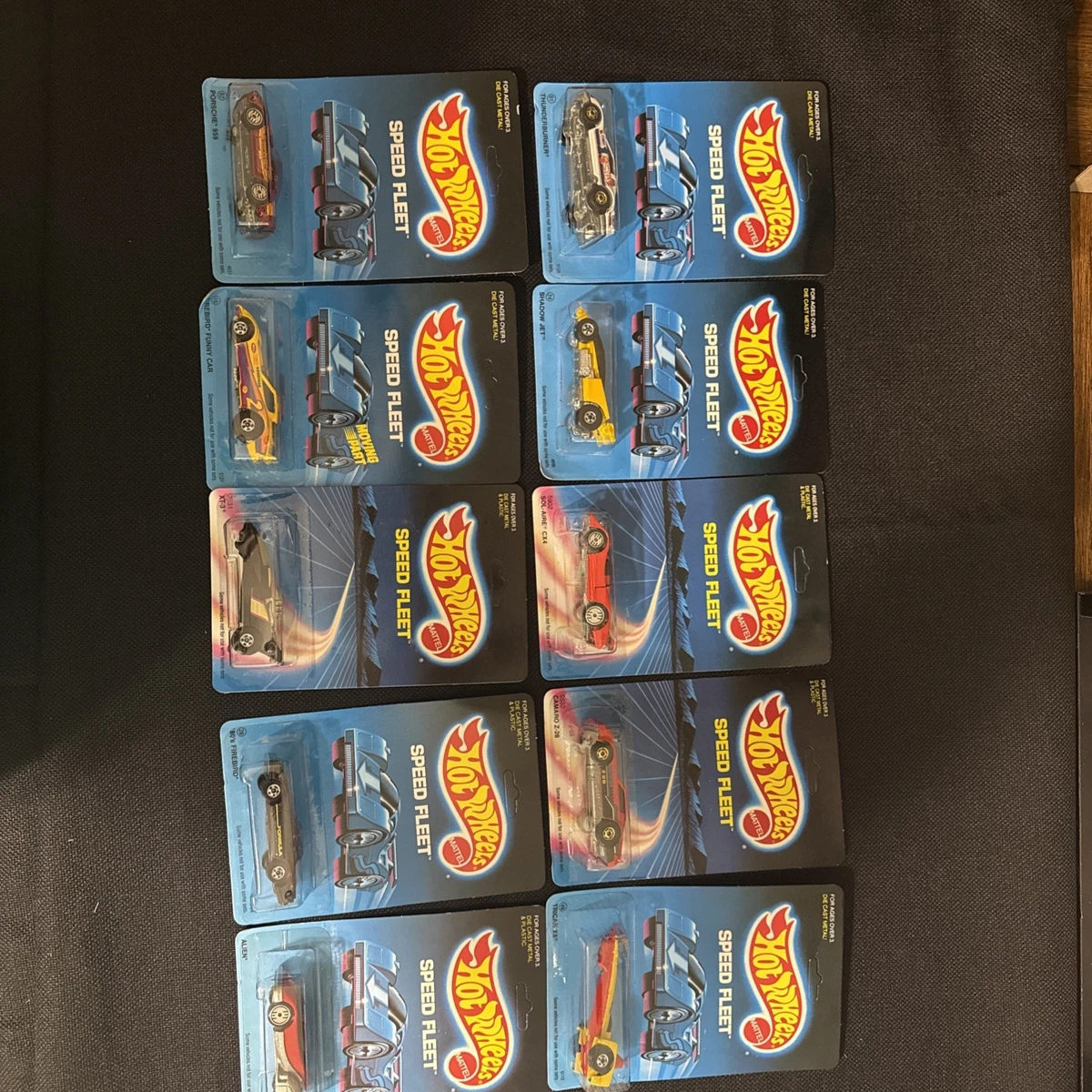 Vintage Hot Wheels Set In Vintage Manufacture Diecast Cars, Trucks