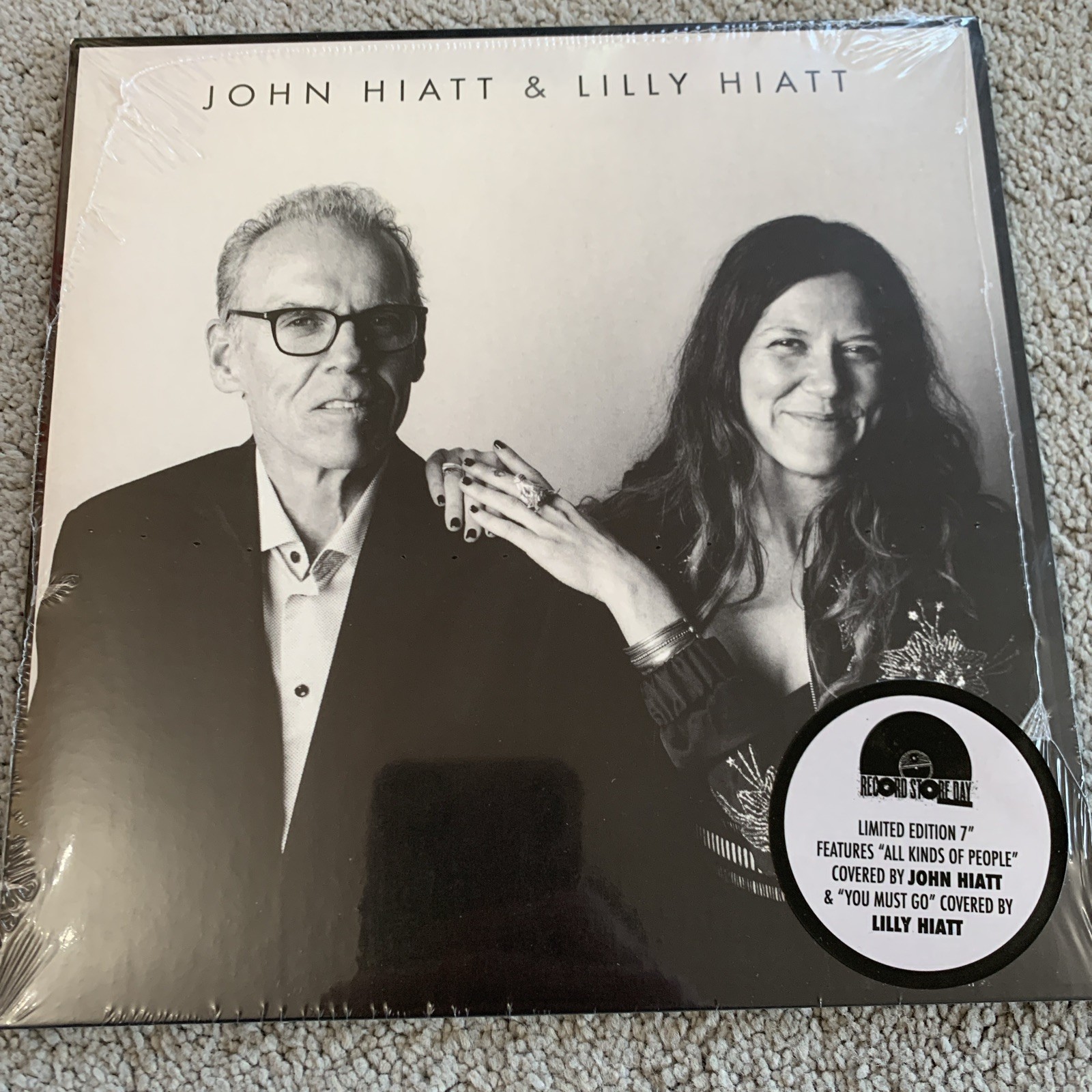 John Hiatt & Lily Hiatt - All Kinds Of People - 7"" - RSD 2019 New Sealed
