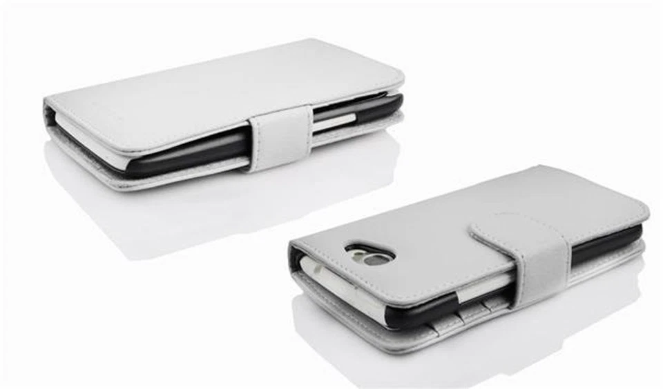 Custodia per Sony Xperia M2 / M2 AQUA Portafoglio Cover Carte Magnetica Case - Immagine 2 di 3