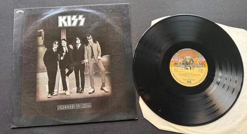 KISS Dressed To Kill UK 2nd PRESS 1975 CASABLANCA PLAYS EX+