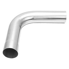 Exhaust 90 Degree Tube 2" OD, Stainless Steel Exhaust Pipe Mandrel Bend,