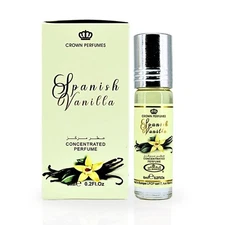 Al-Rehab Spanish Vanilla Perfume  Arabian Perfume  Oil 6ML (0.2 Oz)