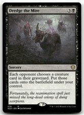 Dredge the Mire MTG R Normal 76 Starter Commander Decks SCD NM