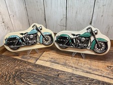 VTG Harley Davidson Motorcycles 2 Metal Watch Collector Tins Series 1 1st Run