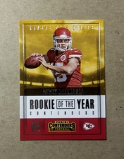 2017 Contenders Football Patrick Mahomes II Rookie Of The Year Card #RY-3