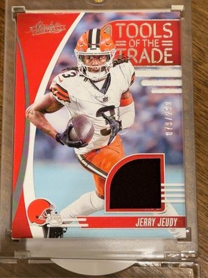 2025 Absolute Tools of the Trade Jerry Jeudy Patch /299 Browns TTR-JJE