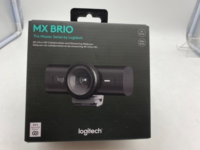 Logitech MX Brio Ultra HD 4K Video Collab and Streaming Webcam
