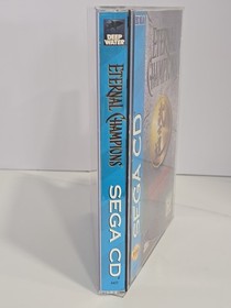 Eternal Champions Challenge From The Dark Side Sega CD Deep Water CIB Manual
